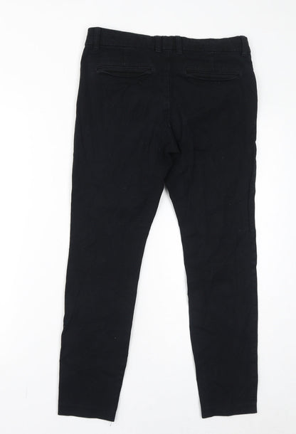 Gap Womens Black Cotton Skinny Jeans Size 6 L27 in Regular Zip