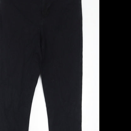 Gap Womens Black Cotton Skinny Jeans Size 6 L27 in Regular Zip