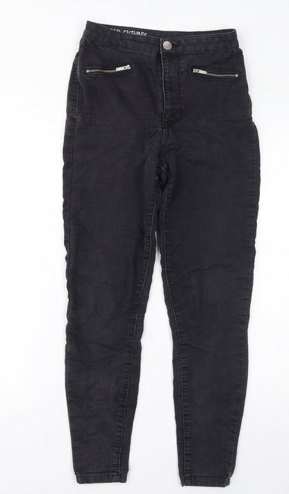 Womens UK Size 8 Marks and Spencer Regular Fit Skinny Black Jeans