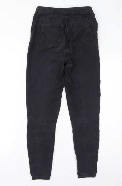 Womens UK Size 8 Marks and Spencer Regular Fit Skinny Black Jeans