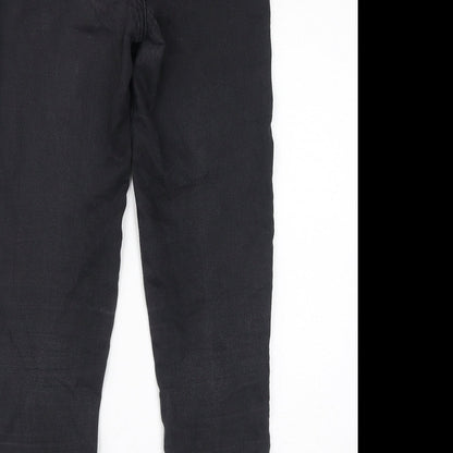 Womens UK Size 8 Marks and Spencer Regular Fit Skinny Black Jeans