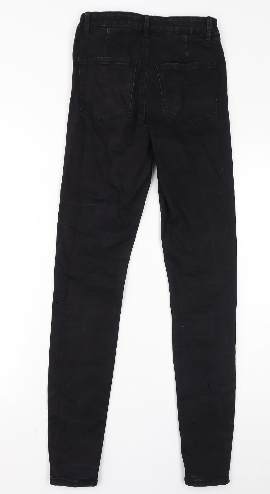 Denim & Co. Womens Black Cotton Jegging Jeans Size 10 L31 in Regular Zip