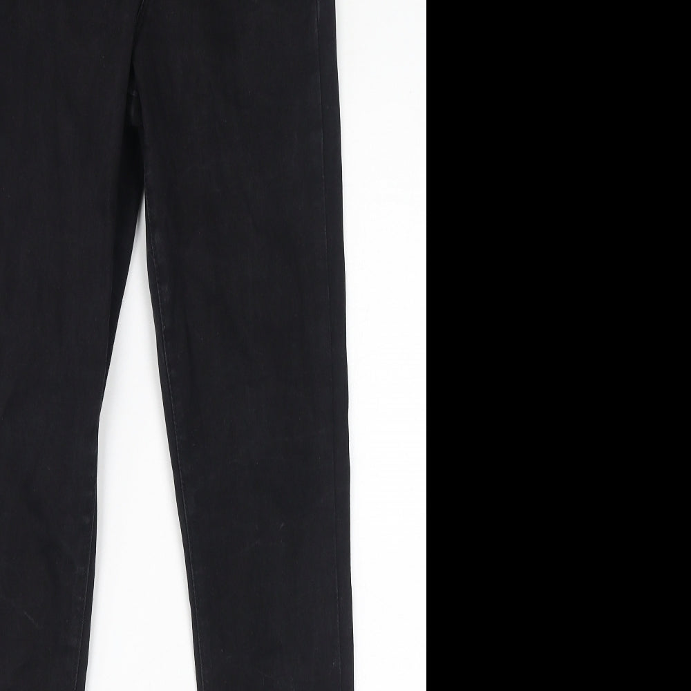 Denim & Co. Womens Black Cotton Jegging Jeans Size 10 L31 in Regular Zip