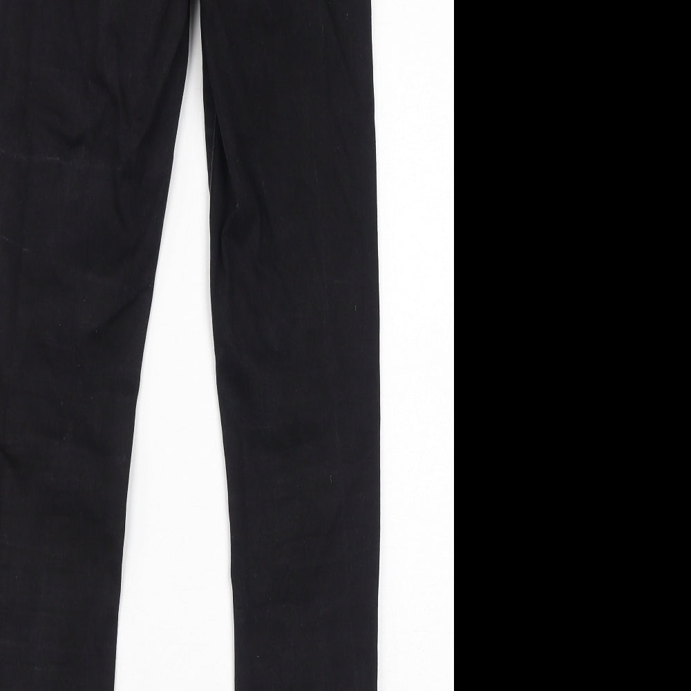 Denim & Co. Womens Black Cotton Jegging Jeans Size 10 L31 in Regular Zip