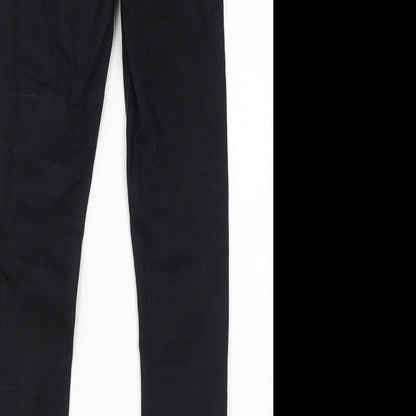 Denim & Co. Womens Black Cotton Jegging Jeans Size 10 L31 in Regular Zip