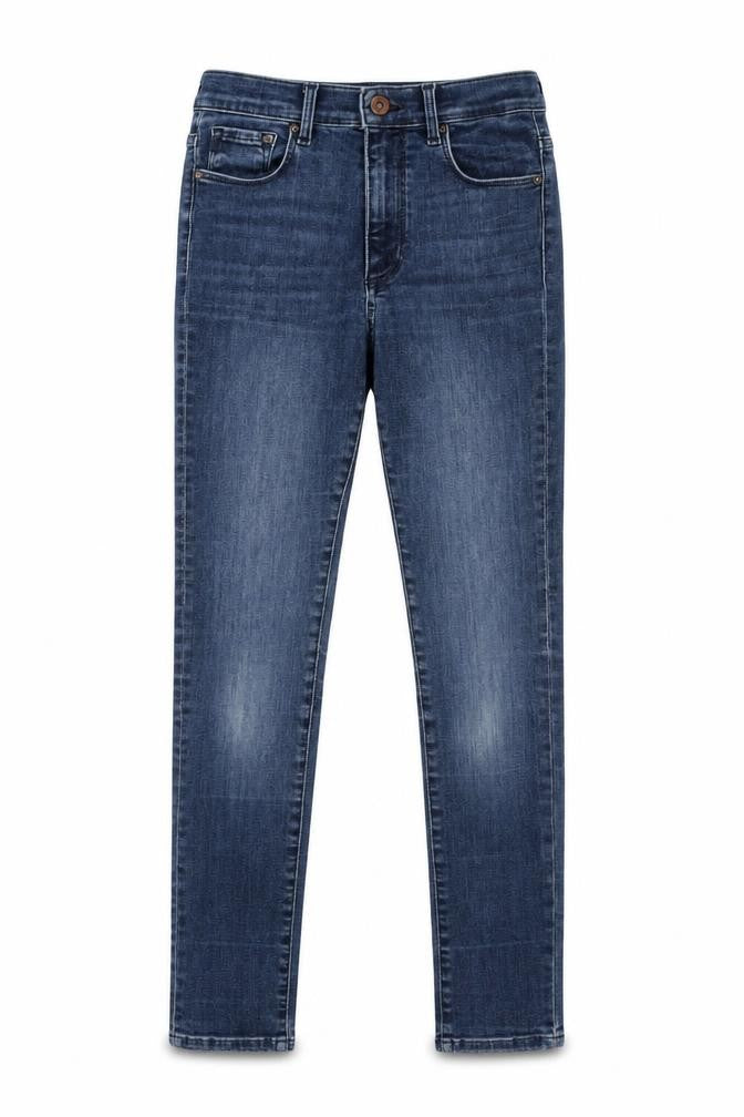 Womens UK Size 26 H&M Regular Fit Skinny Blue Jeans