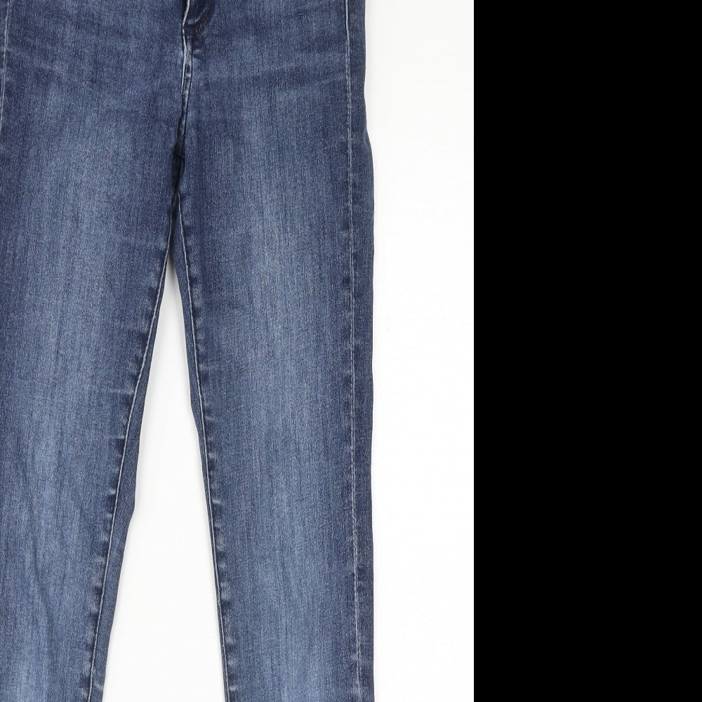 Womens UK Size 26 H&M Regular Fit Skinny Blue Jeans