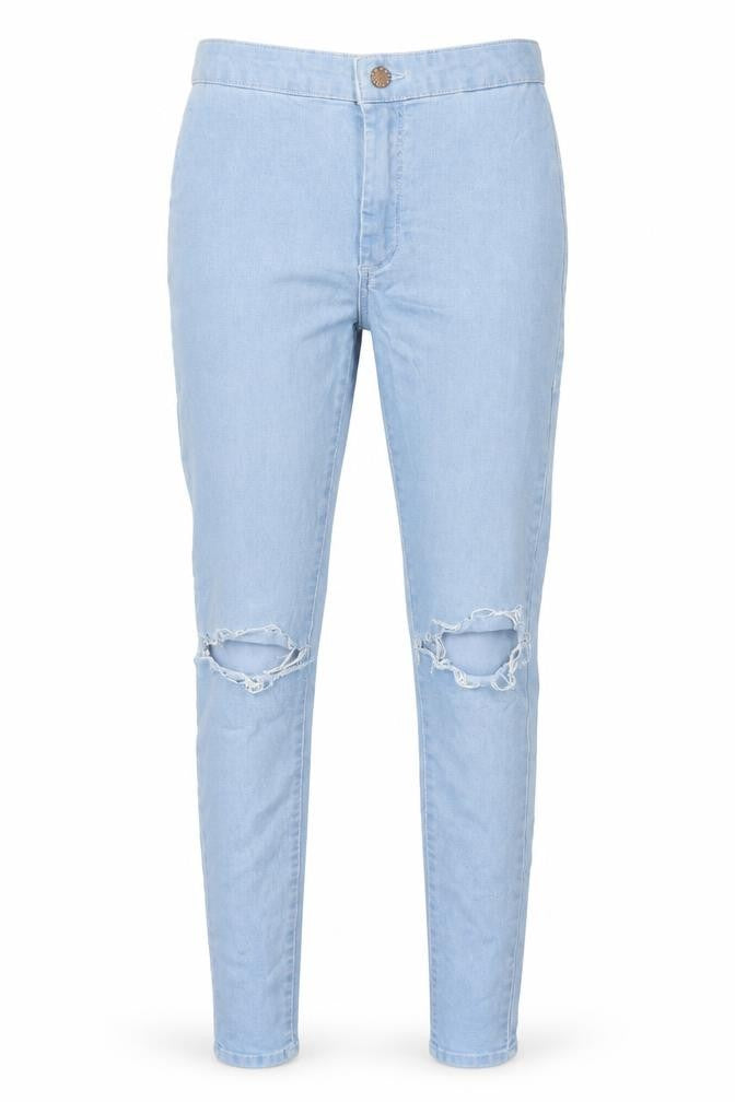 Womens UK Size 28 in Topshop Regular Fit Skinny Blue Jeans