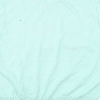 Womens UK Size 18 Red Herring Green Pullover Jumper