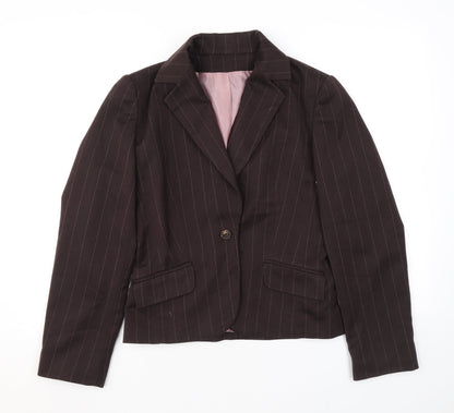 Womens UK Size 12 NL Collection Brown Jacket