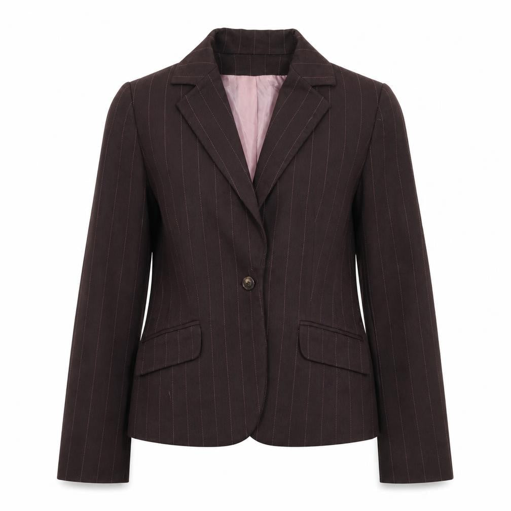 Womens UK Size 12 NL Collection Brown Jacket