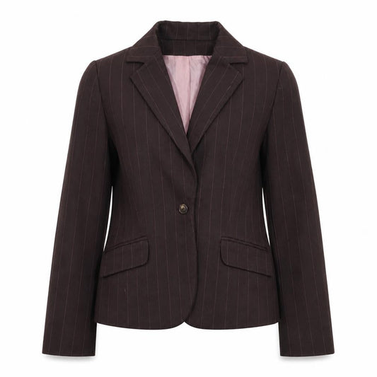 Womens UK Size 12 NL Collection Brown Jacket