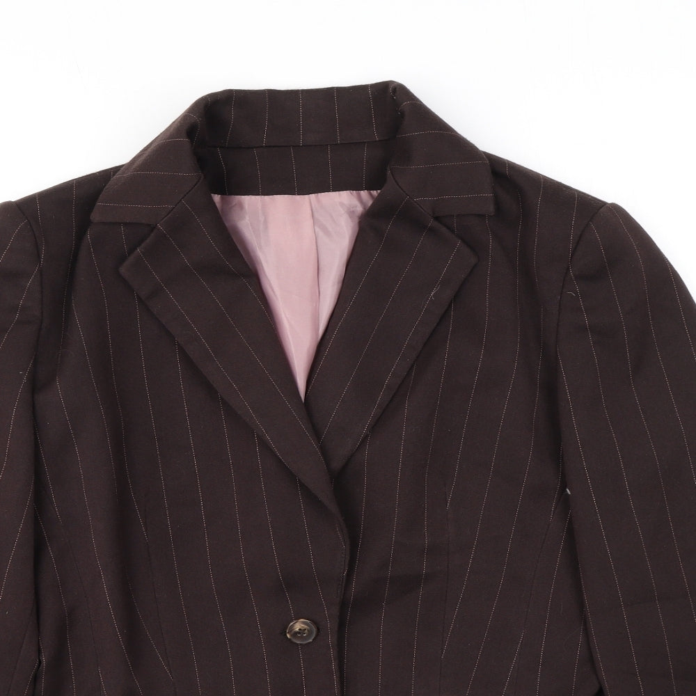 Womens UK Size 12 NL Collection Brown Jacket