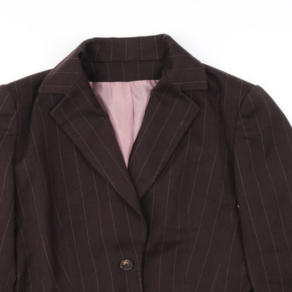 Womens UK Size 12 NL Collection Brown Jacket
