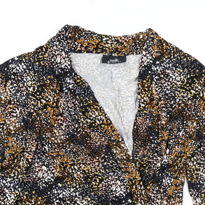 Womens UK Size 14 Wallis Multicoloured Basic Blouse