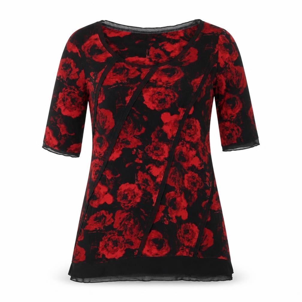 Womens UK Size 10 Per Una Black Basic Blouse