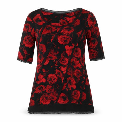 Womens UK Size 10 Per Una Black Basic Blouse