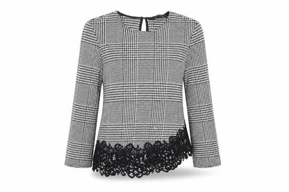 Womens UK Size M Zara Grey Basic Blouse