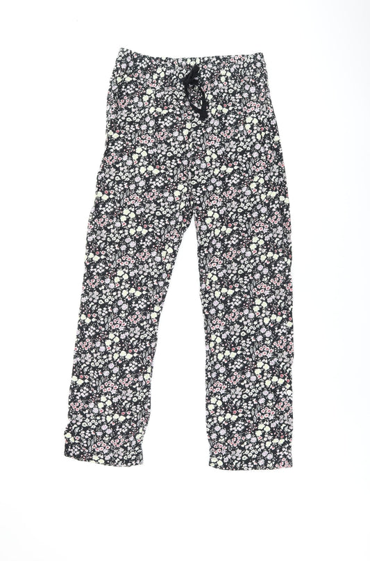 Womens UK Size S Gap Regular Fit  Black Trousers