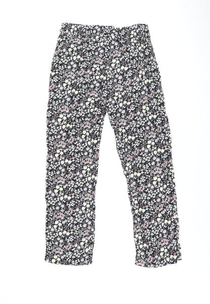 Womens UK Size S Gap Regular Fit  Black Trousers