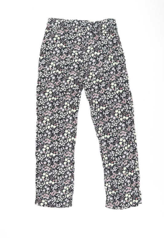 Womens UK Size S Gap Regular Fit  Black Trousers