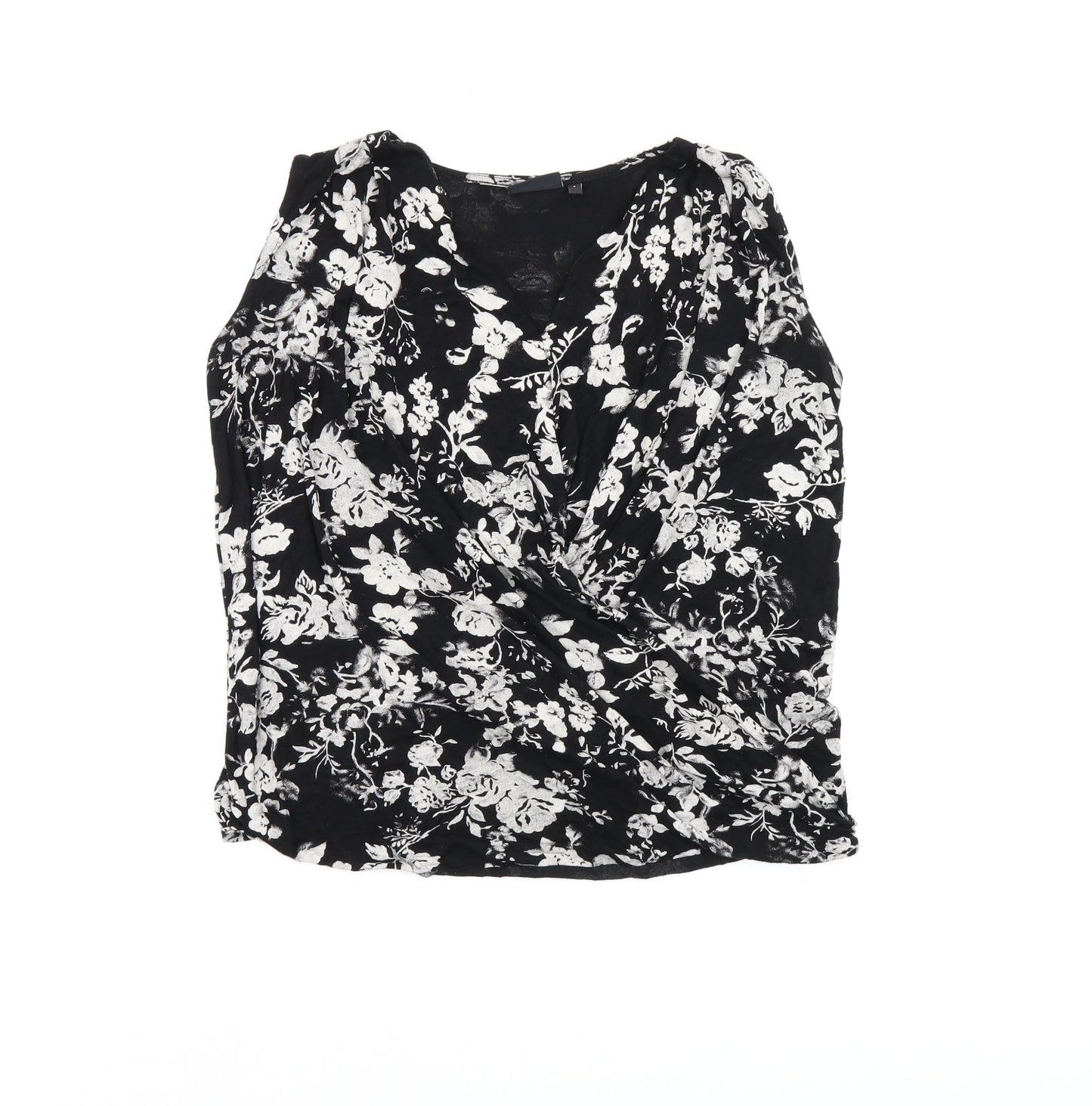 Womens UK Size 8 NEXT Black Basic Tank