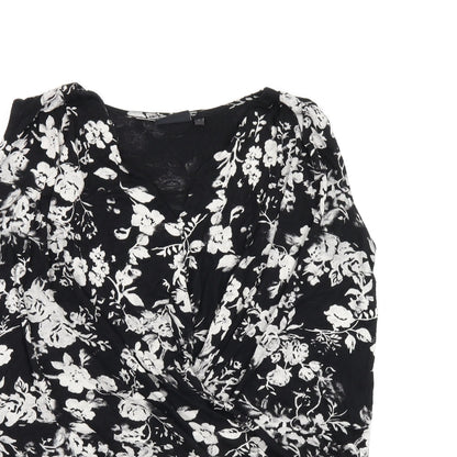 Womens UK Size 8 NEXT Black Basic Tank