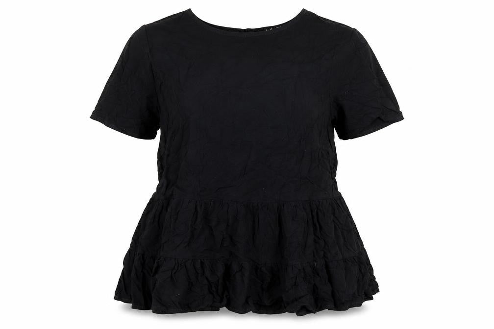 Womens UK Size 12 Select Black Basic Blouse