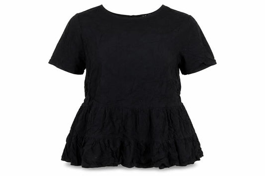 Womens UK Size 12 Select Black Basic Blouse