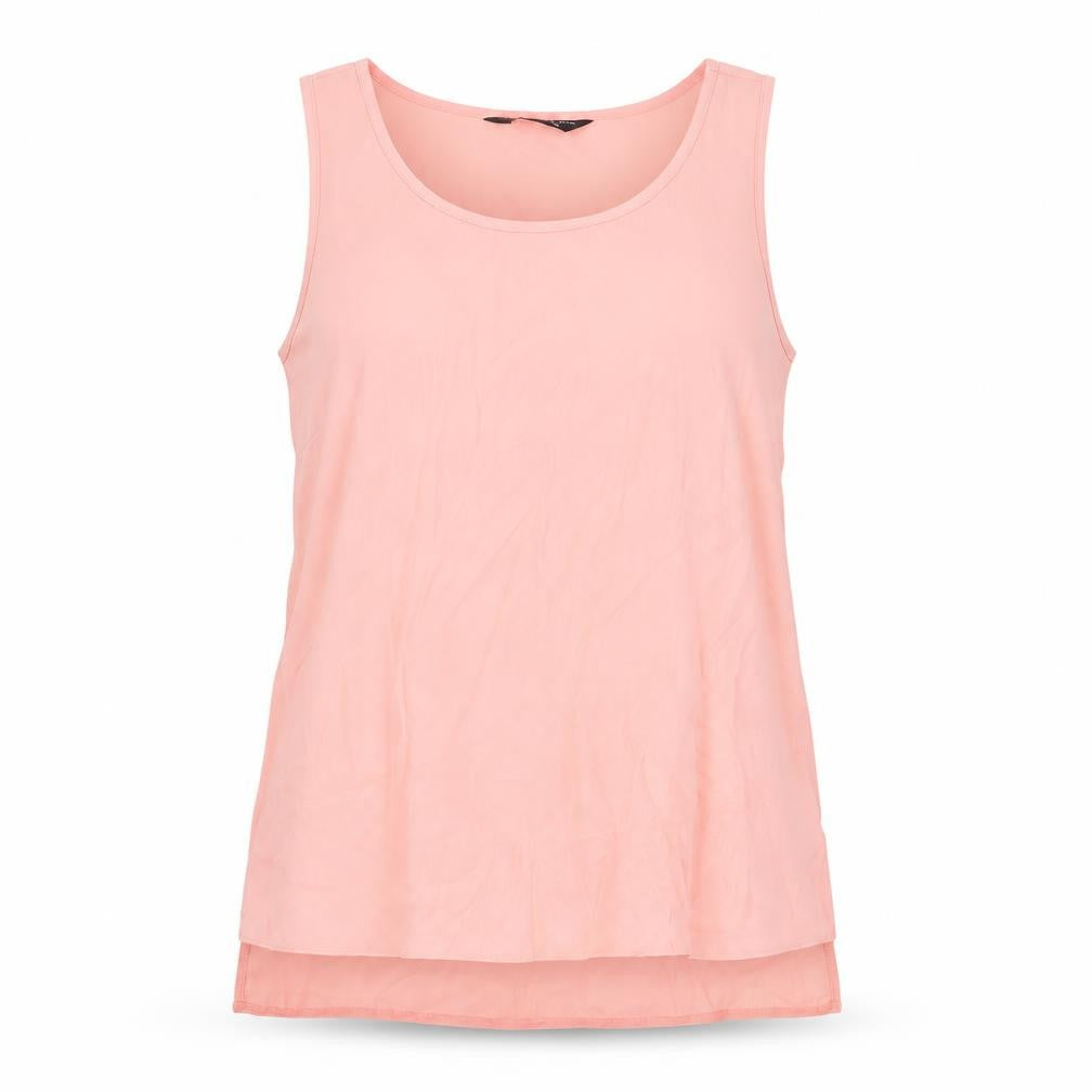 Womens UK Size 10 Dorothy Perkins Pink Basic Tank