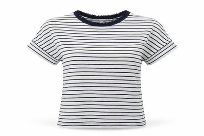 Womens UK Size 8 Oliver Bonas Grey Basic T-Shirt