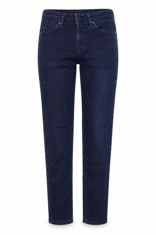 Womens UK Size 10 Blue 73 Regular Fit Skinny Blue Jeans
