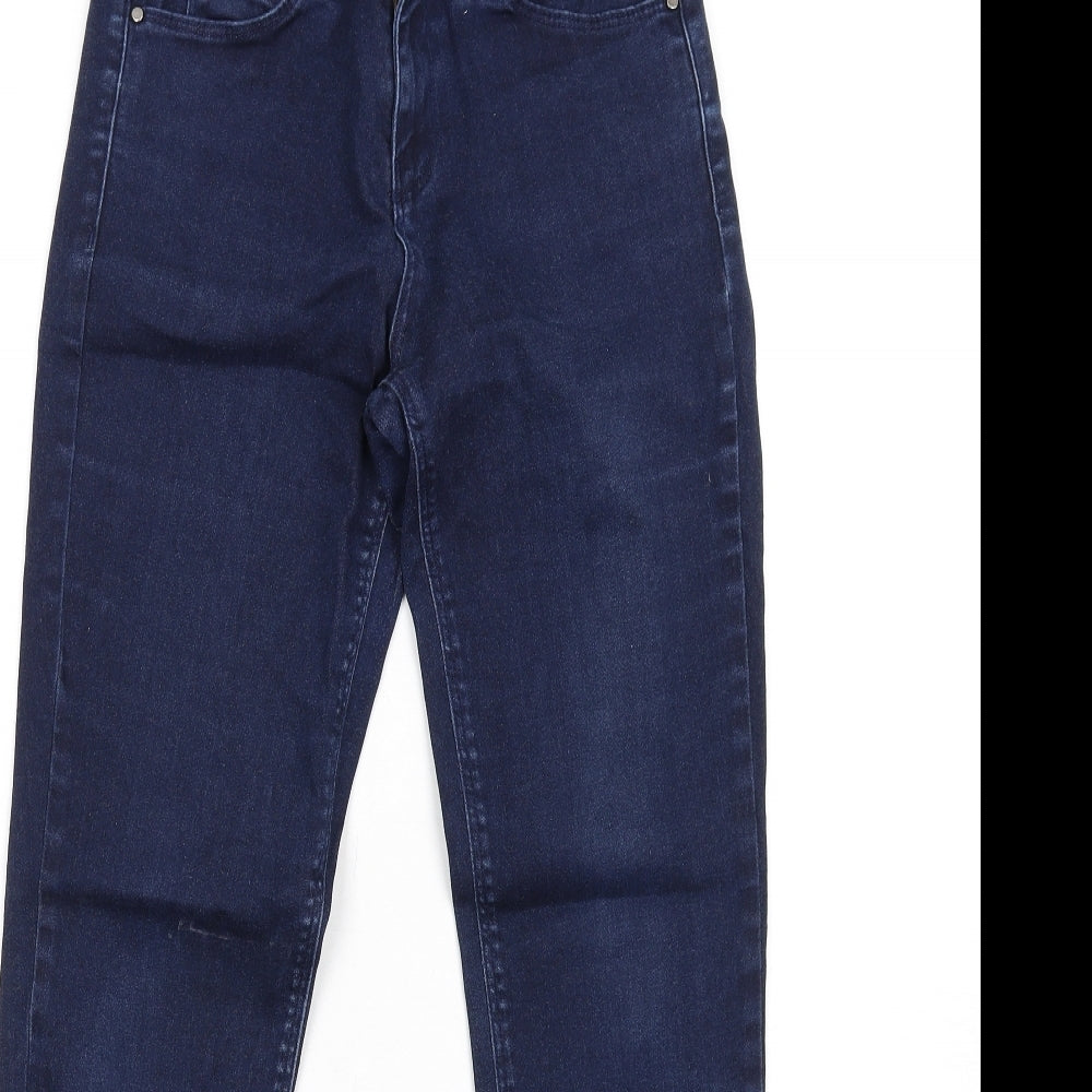 Womens UK Size 10 Blue 73 Regular Fit Skinny Blue Jeans