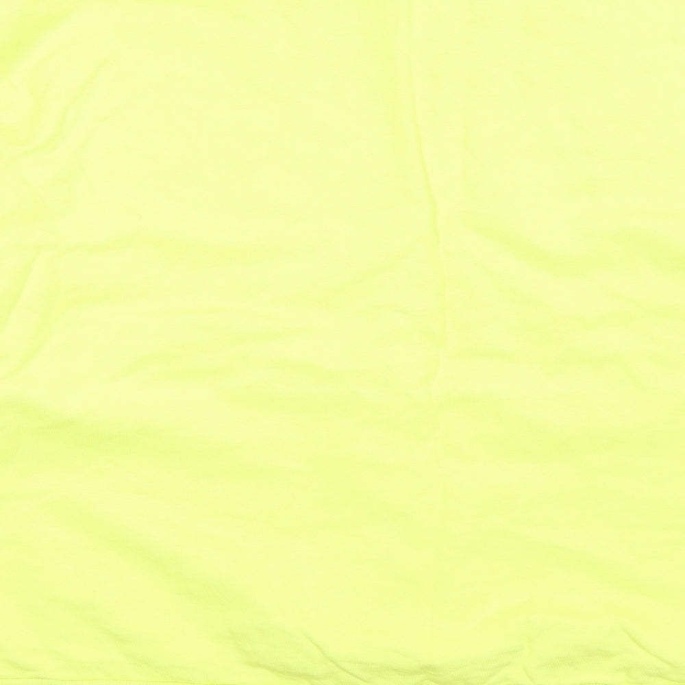 Womens UK Size L COLLUSION Yellow Pullover Sweatshirt