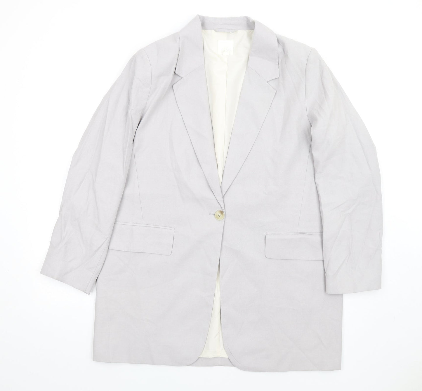 Mens UK Size M H&M Grey Jacket
