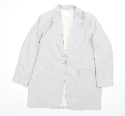 Mens UK Size M H&M Grey Jacket