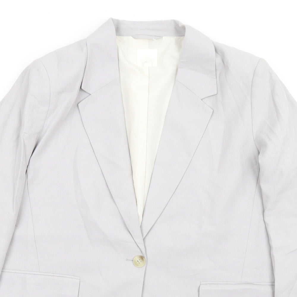 Mens UK Size M H&M Grey Jacket