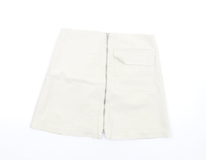 Womens UK Size M Zara A-Line  Skirt