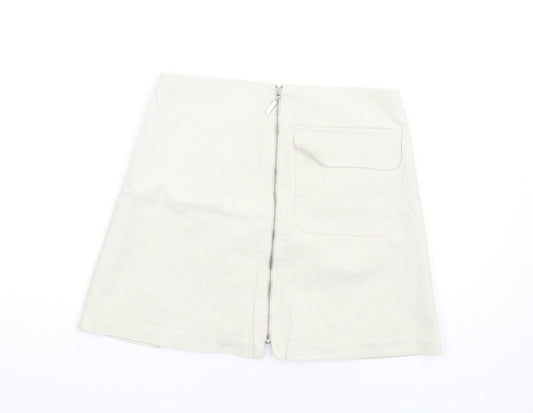 Womens UK Size M Zara A-Line  Skirt