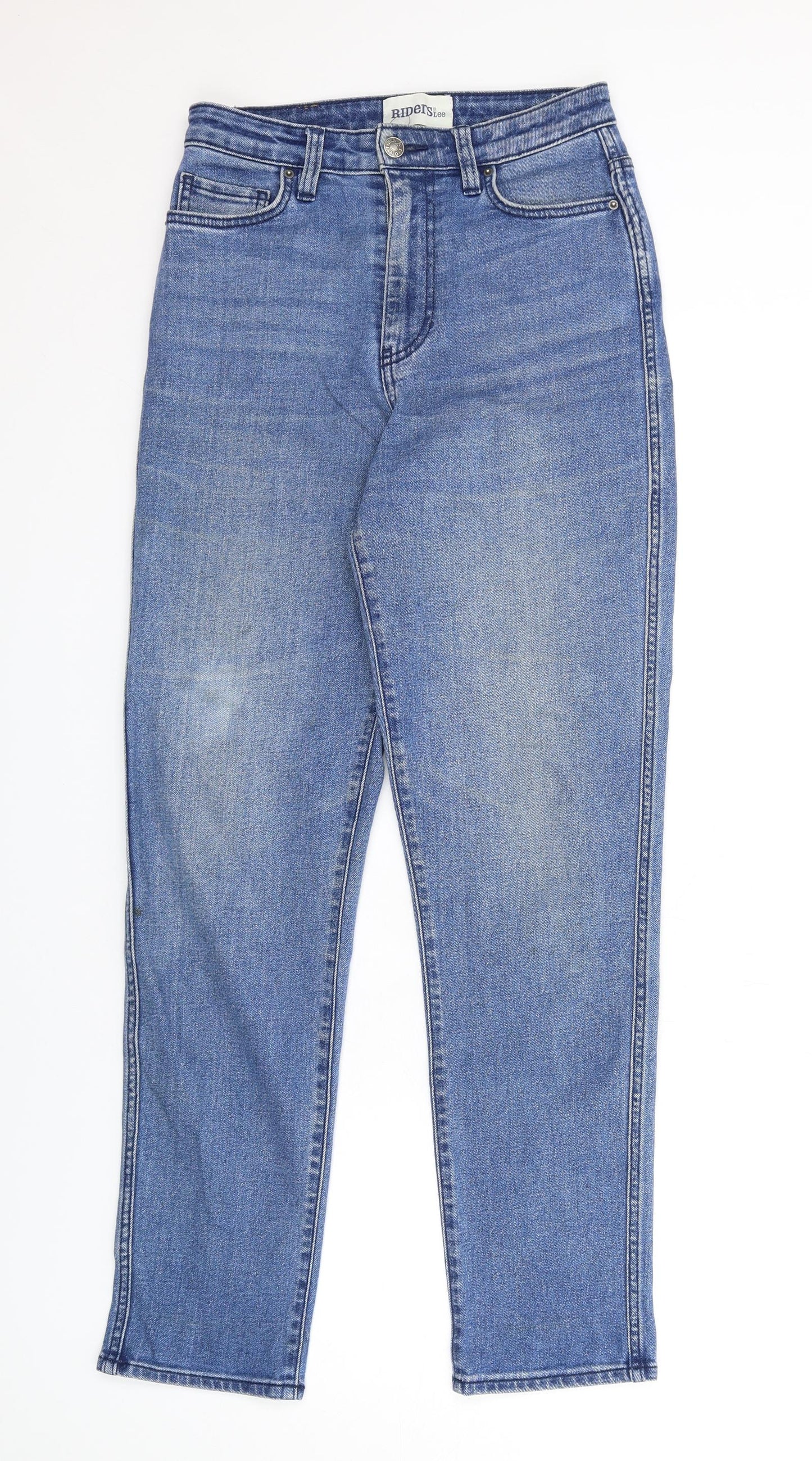 Lee Cooper Womens Blue Cotton Mom Jeans Size 30 in L31 in Regular Zip