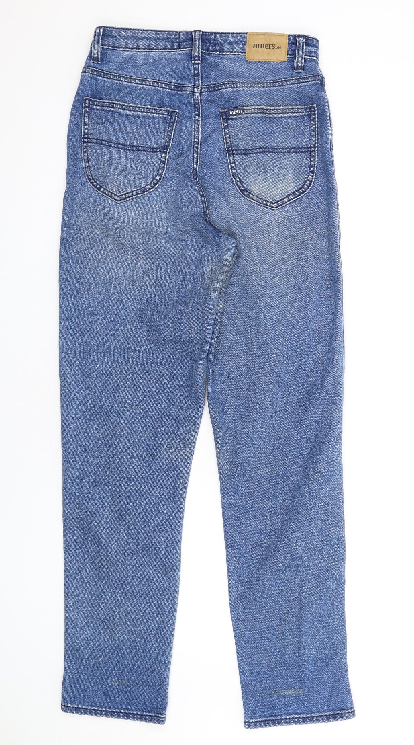 Lee Cooper Womens Blue Cotton Mom Jeans Size 30 in L31 in Regular Zip
