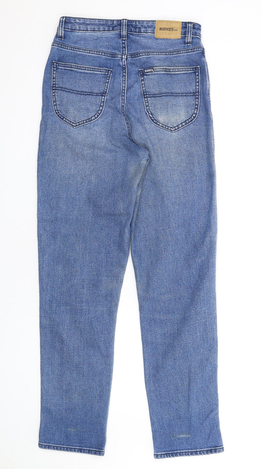Lee Cooper Womens Blue Cotton Mom Jeans Size 30 in L31 in Regular Zip
