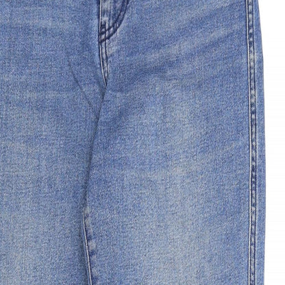Lee Cooper Womens Blue Cotton Mom Jeans Size 30 in L31 in Regular Zip