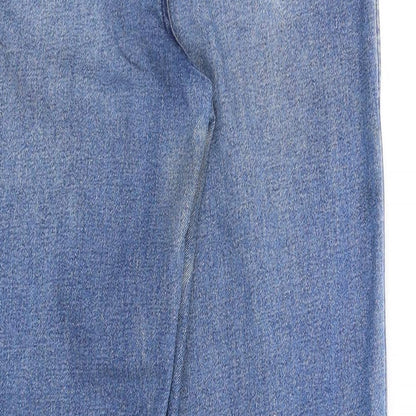 Lee Cooper Womens Blue Cotton Mom Jeans Size 30 in L31 in Regular Zip