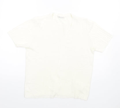 Womens UK Size 14 Berkertex Ivory Pullover Jumper