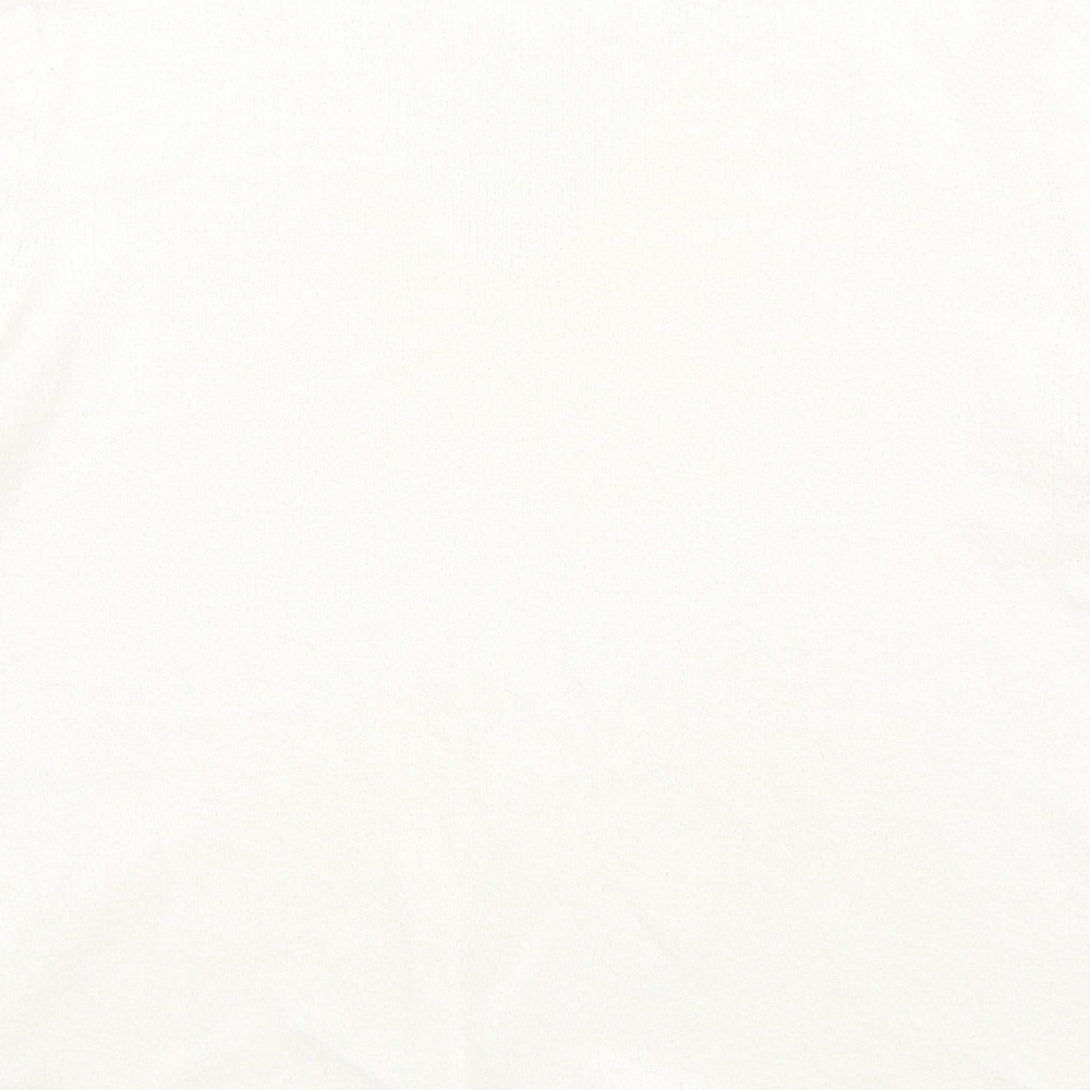 Womens UK Size 14 Berkertex Ivory Pullover Jumper