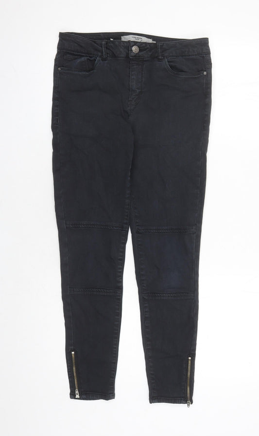 Womens UK Size 30 in VERO MODA Regular Fit Skinny Black Jeans