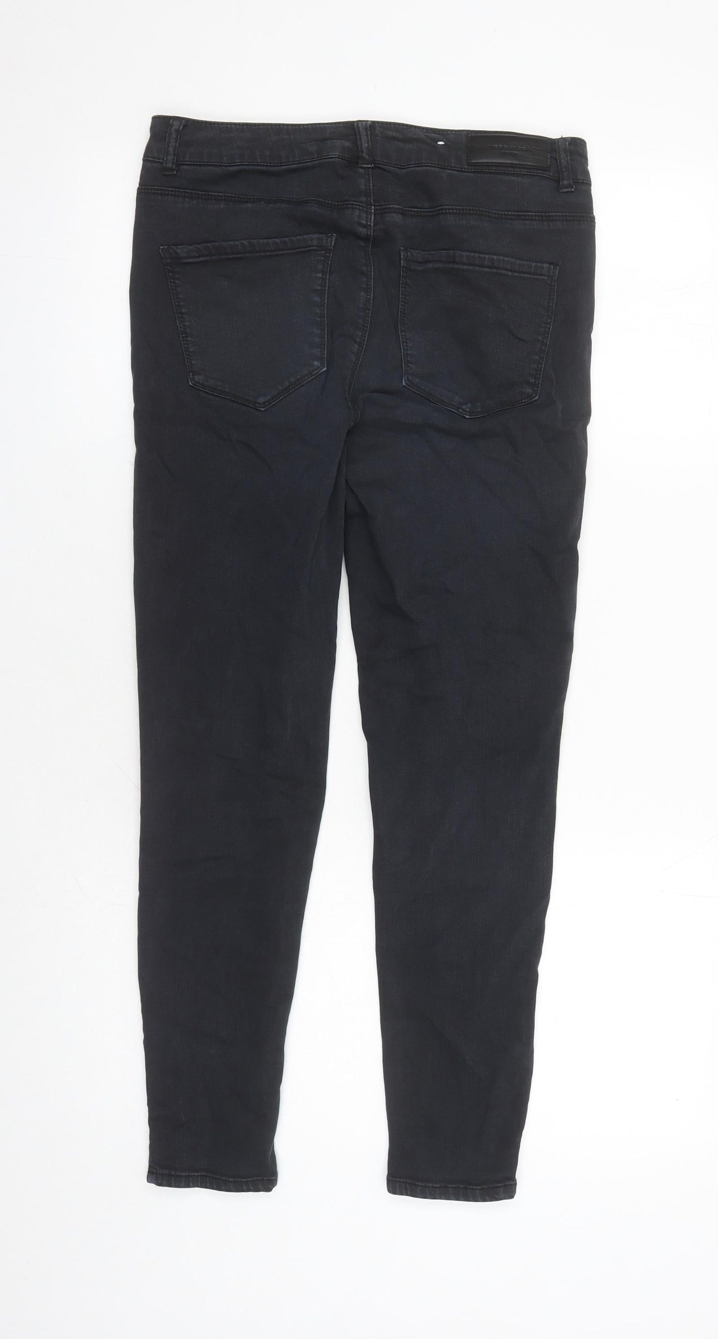 Womens UK Size 30 in VERO MODA Regular Fit Skinny Black Jeans