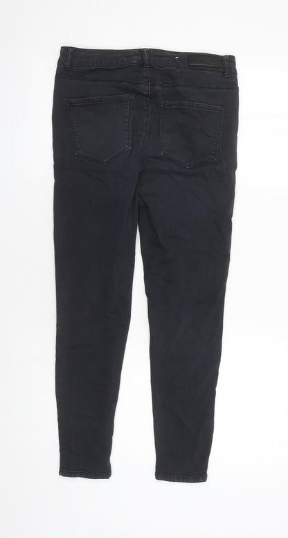 Womens UK Size 30 in VERO MODA Regular Fit Skinny Black Jeans