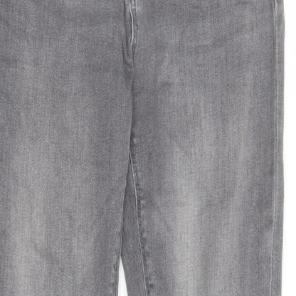 Only Womens Green Cotton Skinny Jeans Size M L30 in Regular Zip